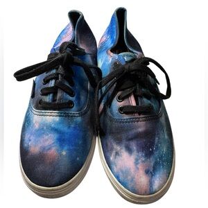 VANS Space Universe Galaxy Print Women's 7.5 Skate Shoes